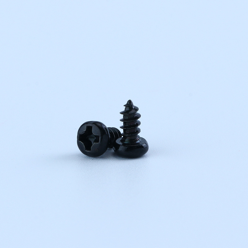 Manufacturers Directly Supply Cross Head Self-Tapping Screws Black Cross Flat Head Self-Tapping Screws Pan Head Self-Tapping Screws Application Scenario