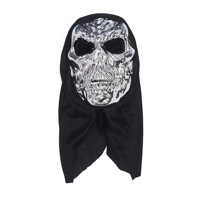 Horror Skull Set Halloween Full Face Mask Devil Props April Fool's Day Prank Atmosphere Props Cross-Border Exclusive Specification drawing