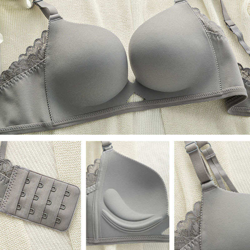 无钢圈文胸实物图