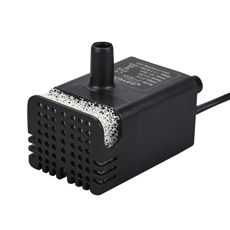 Dc5v12v Cat Pet Water Dispenser Humidifier Hydroponic Machine Solar Water Pump Silent Dc Usb Pump Cross-Border Item Picture