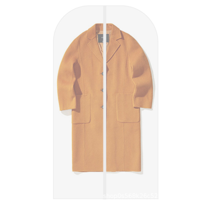 西服防尘罩/防尘罩/衣服防尘罩白底实物图