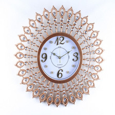 创意欧式工艺挂钟 客厅家居装饰挂钟 北欧简约时尚轻奢钟表挂墙表
