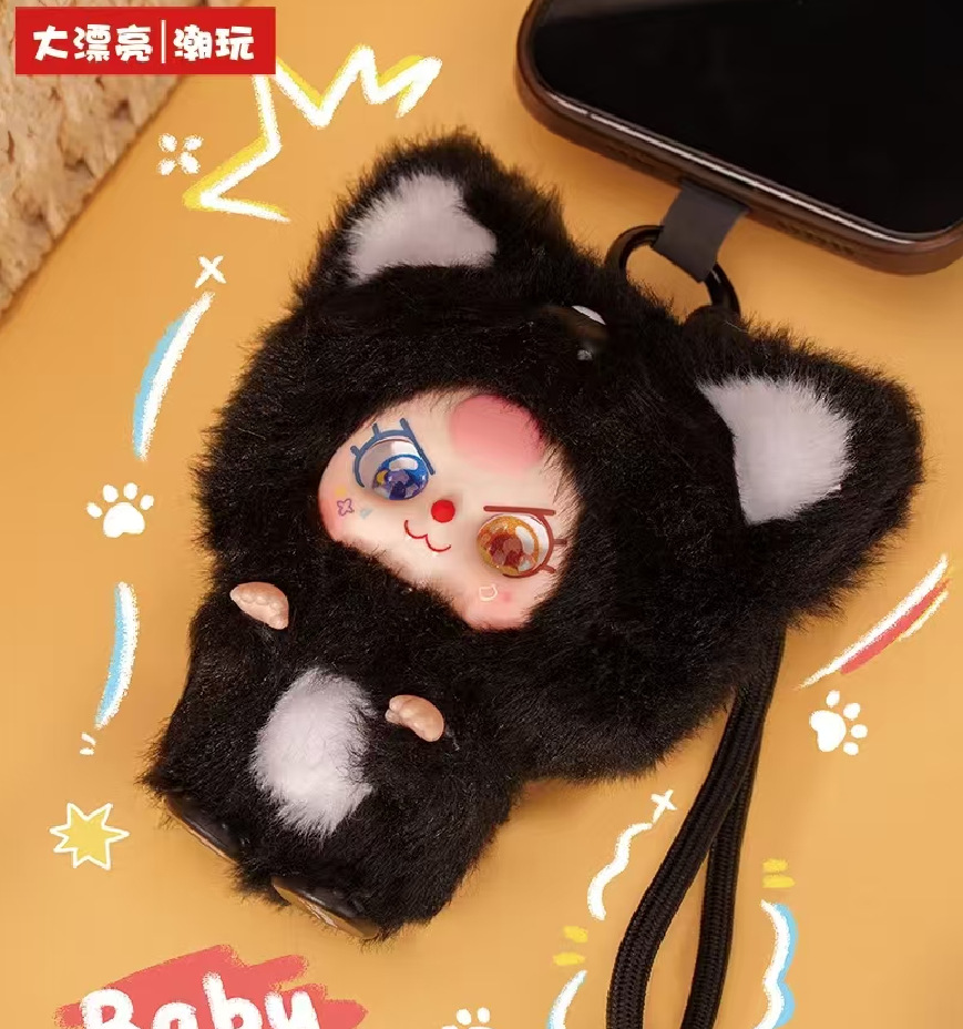 The new product, baby three, mini hug plush blind box, trendy and creative plush toy, is selling like hotcakes across cross-border Internet celebrities pic 4