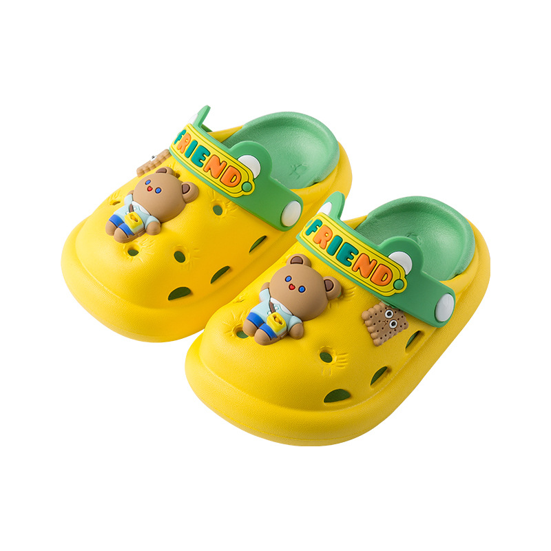 Cross-border new children's slippers, summer cartoon rabbit soft-soled comfortable children's flip-flops, home bathroom clogs, wholesale for export Item Picture