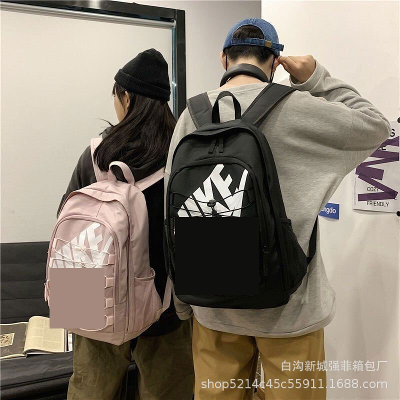 Maré carta mochila mochila estudiante de gran capacidad mochila para hombres y mujeres deporte viaje bolsa de computadora fuera de casa estudiante de secundaria details Picture