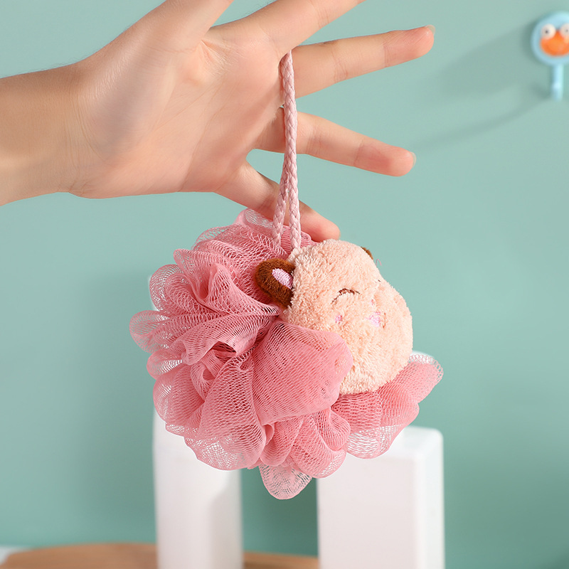 三丽鸥/家用清洁球/搓澡皮子/浴球/密封罐细节图