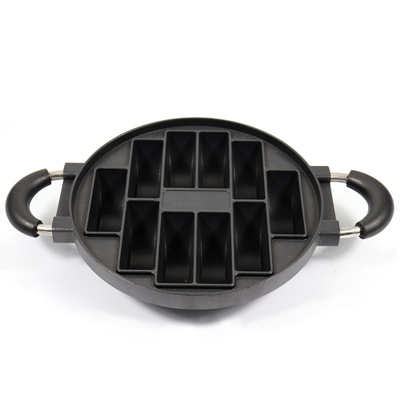 10holes egg cake mould 10孔圆铝压铸蛋糕模鸡蛋锅不粘蛋糕烘焙