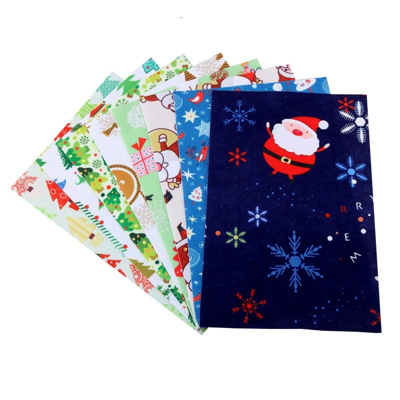 Felt Factory For 1Mm Printing White Felt Cloth Digital Printing Heat Transfer Non-Woven Game Felt Blanket details Picture