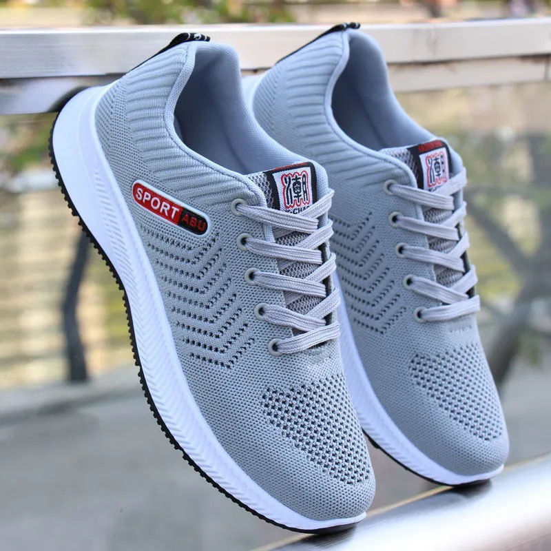 Spring men's shoes, summer net shoes, casual men's cloth shoes, front lace-up single shoes, breathable sports shoes, men's shoes wholesale