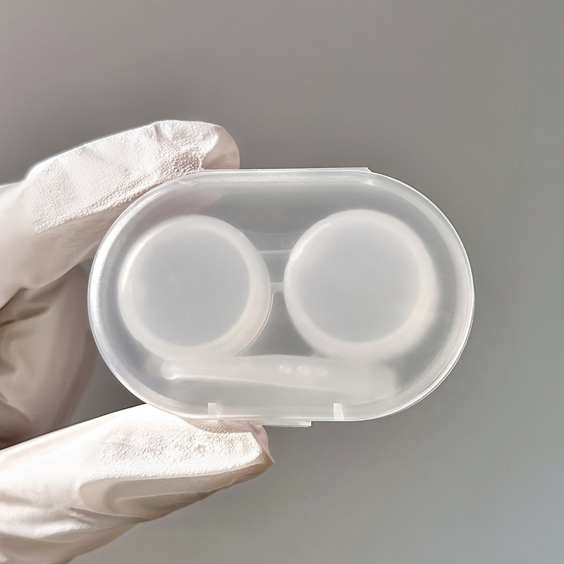 High-transparency contact lens cases, high-end companion cases, portable cases, care cases, leak-proof colored contact lens cases are available for wholesale