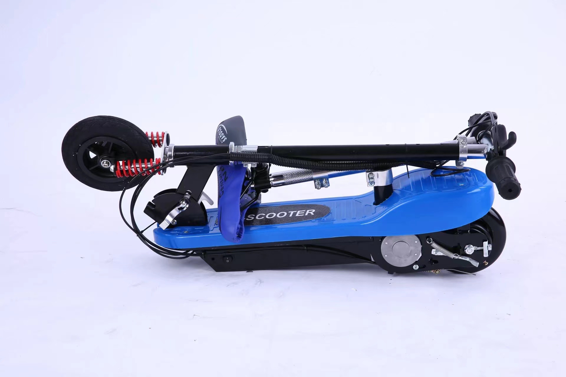 Source Factory Shock Absorption Electric Small Surf Folding Electric Scooter Electric Mini Children's Car Gift Export Item Picture