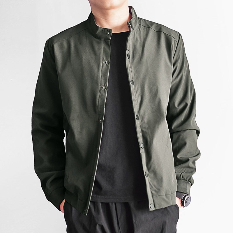 外套男2025春秋季新款休闲宽松百搭潮流大码男士夹克男装上衣服