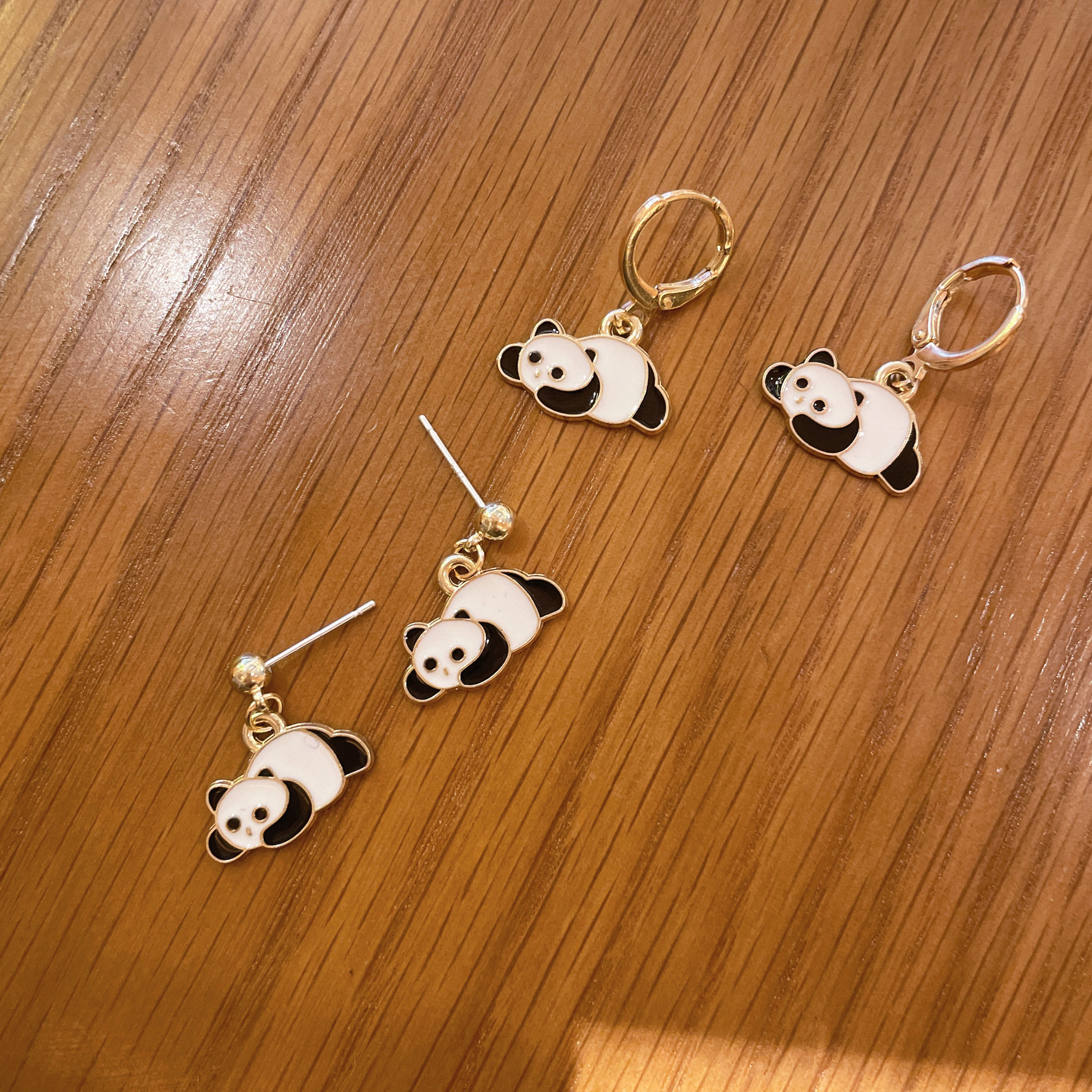 耳饰头花/饰品耳坠/耳夹/diy配件/耳夹滴油细节图