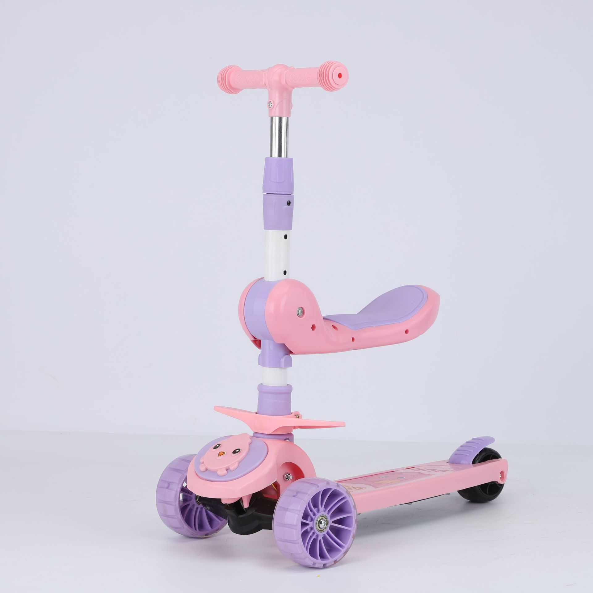 Children's Scooters 1-2-3-6-12 Years Old 3-In-1 Can Sit Yo-Yo Girl Boy Baby Child Scooter