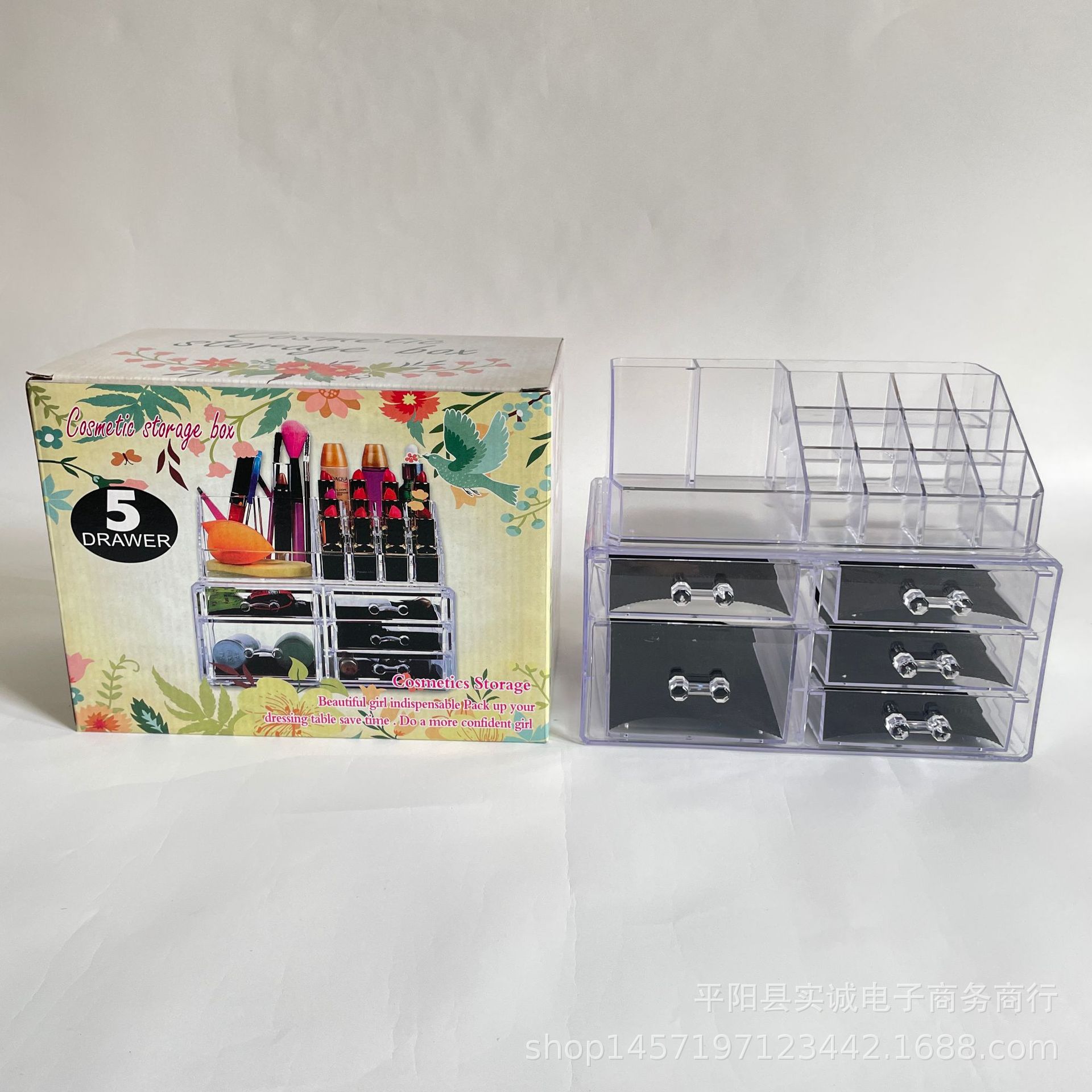 New cosmetic storage box, acrylic lipstick storage rack, makeup brush storage box, jewelry box Application Scenario