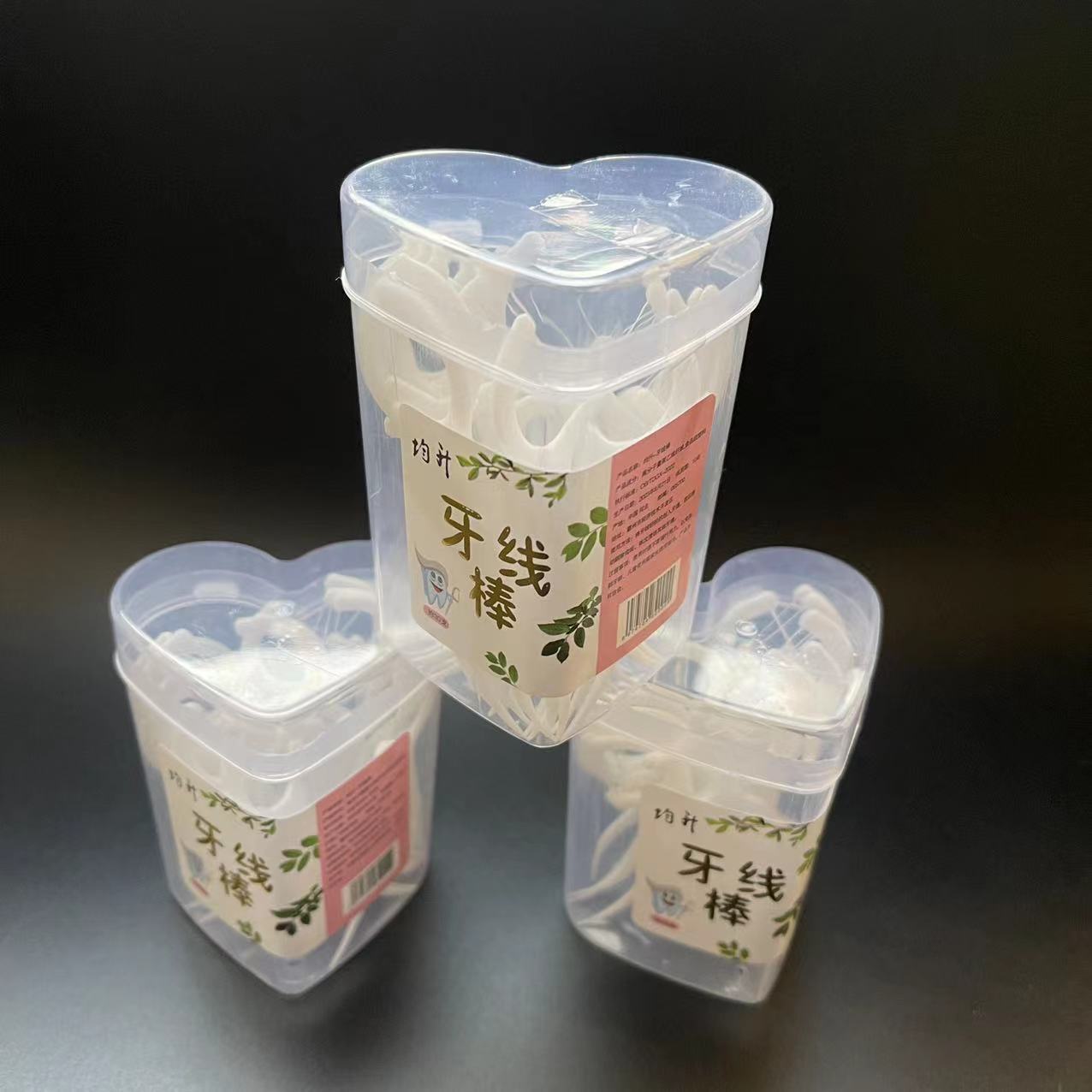 【1-11 Zones 】 12-liter heart-shaped dental floss picks, 720 yuan per piece. Heart-shaped box dental floss, 30 pieces. Dental floss, picking floss, toothpicks, 1 yuan. Wholesale products from street stalls Application Scenario