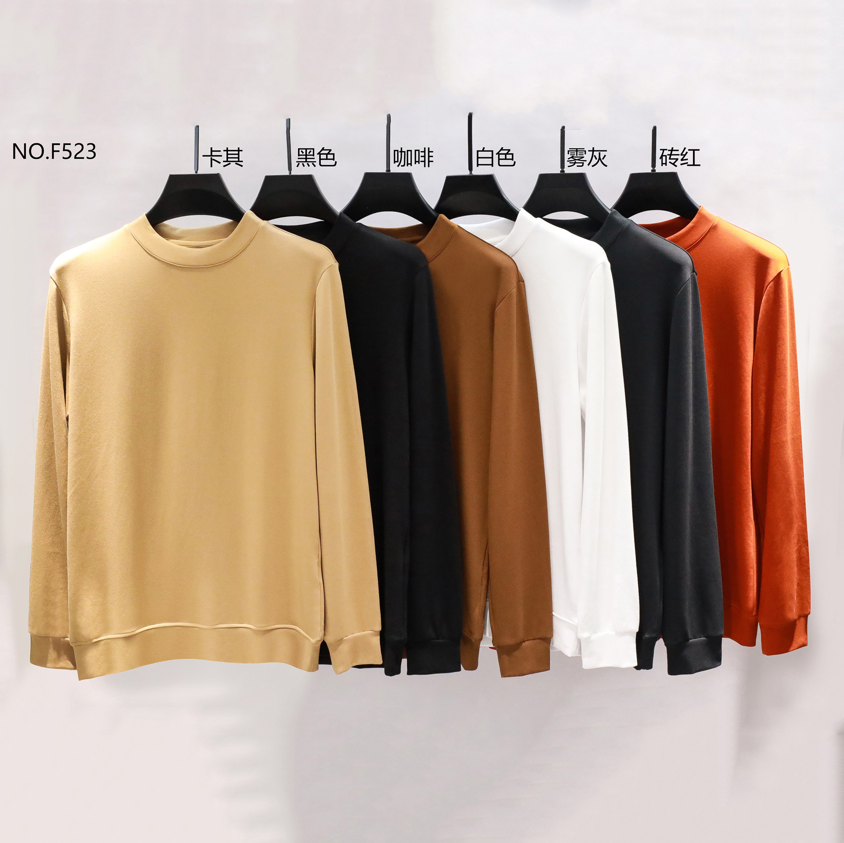 2023 Light Luxury Men's hoodie, double-sided long-pile silk autumn and winter knitted warm men's hoodie