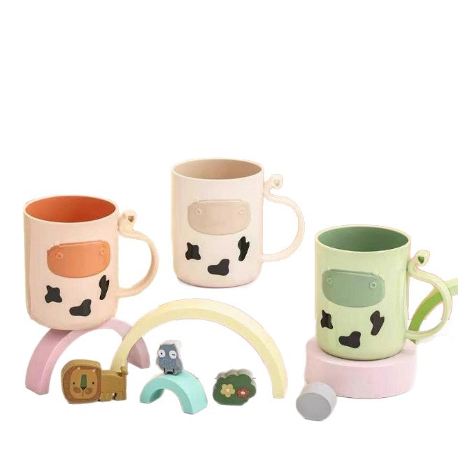 High-quality appearance level mouthwash cup, household student dormitory brushing cup, light luxury toiletries cup, plastic toothbrush, toothache tray, toothware cup Item Picture