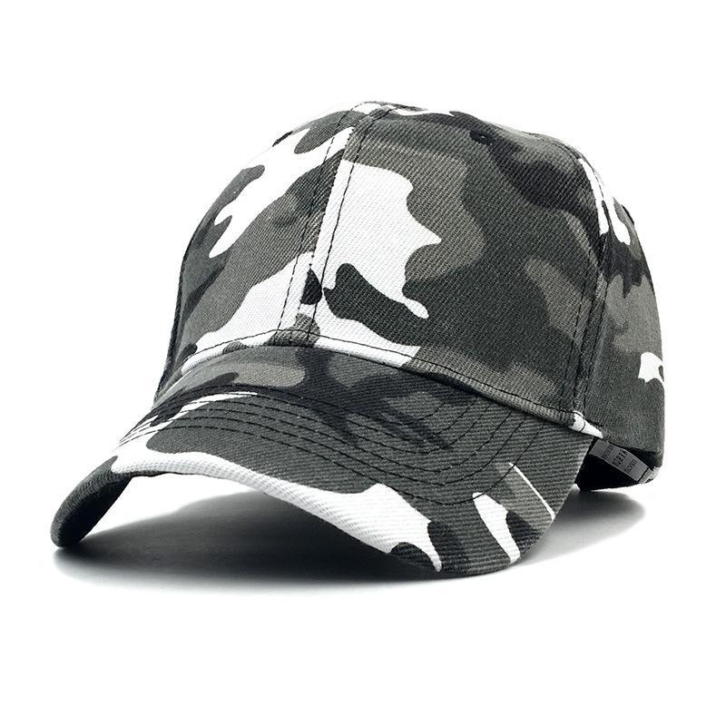 Men's outdoor camouflage baseball caps for foreign trade, women's casual sun hats, baseball caps, military enthusiasts, military training sports caps details Picture