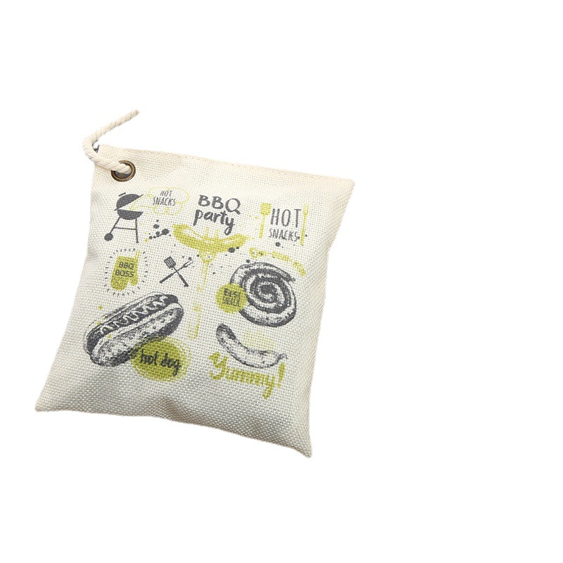 【热销千件】/竹炭香薰包/竹炭包白底实物图