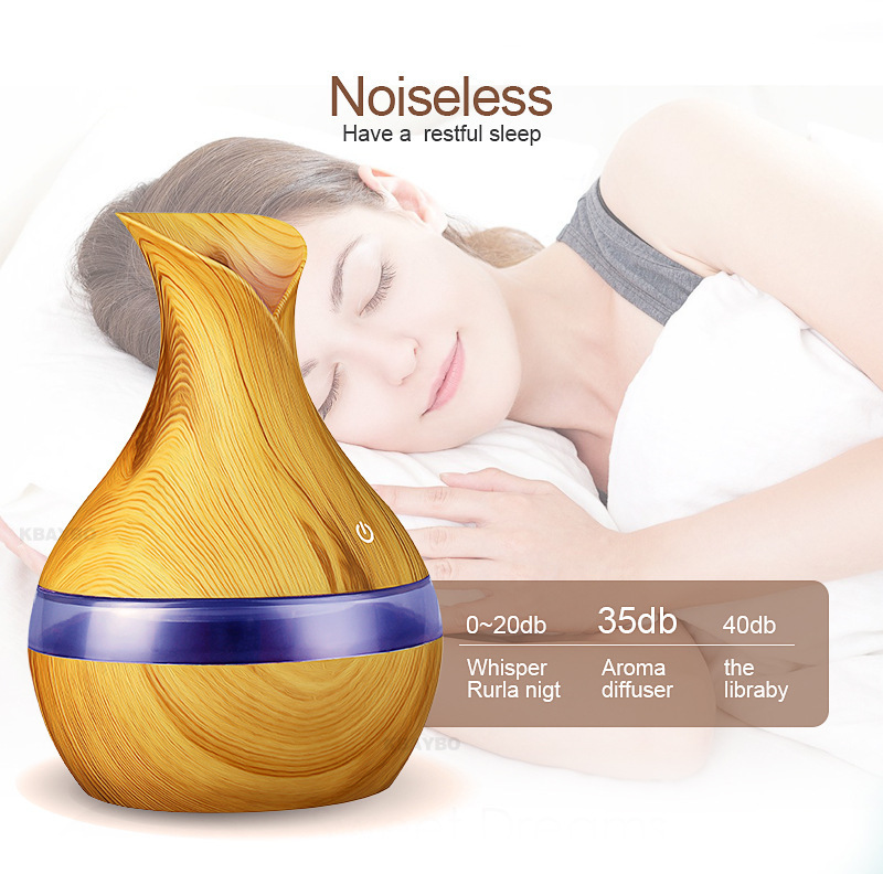 批發(fā)鏤空 迷你加濕器 300ML木紋香薰機 擴香儀 七彩超聲波 加濕器詳情18