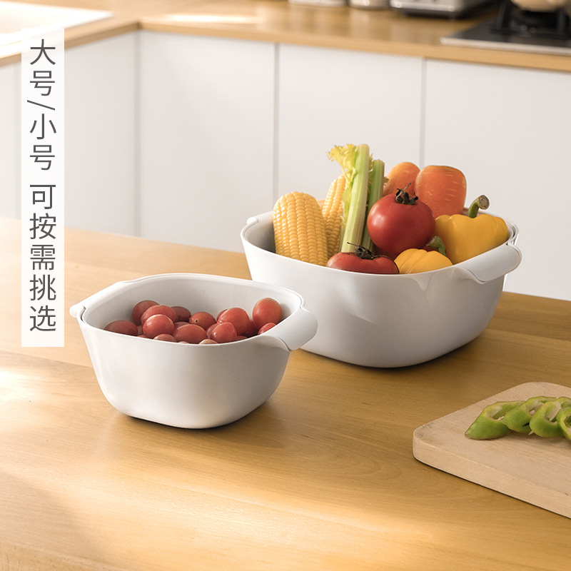 沥水篮、盆实物图