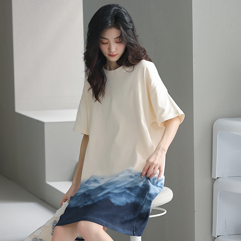 睡裙女夏季纯细节图