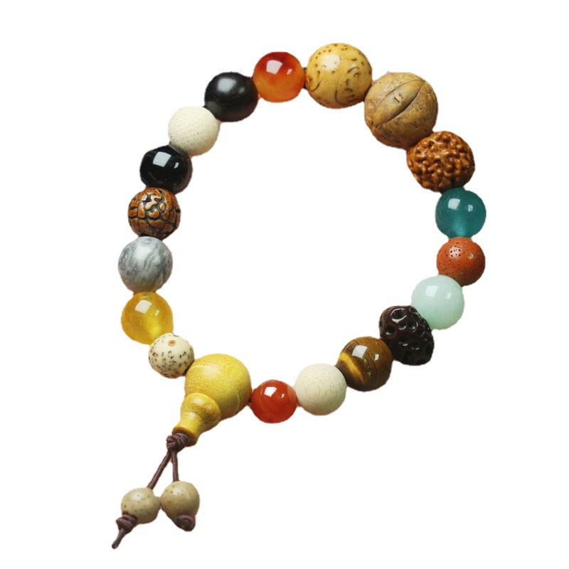 Lingyin New 18 Seed Bodhi Bracelet For Men And Women Couples 18 Seed Buddha Beads 18 Seed Polybodhi Wholesale Item Picture