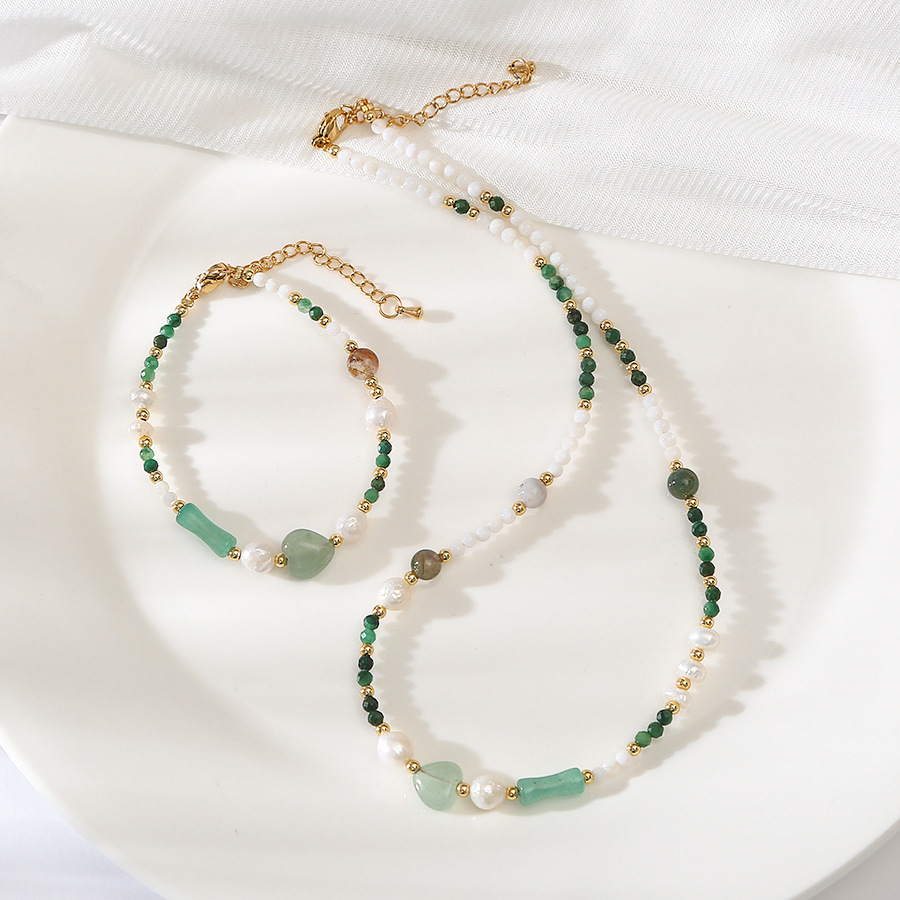 项链/饰品/珍珠/珍珠项链/银饰产品图