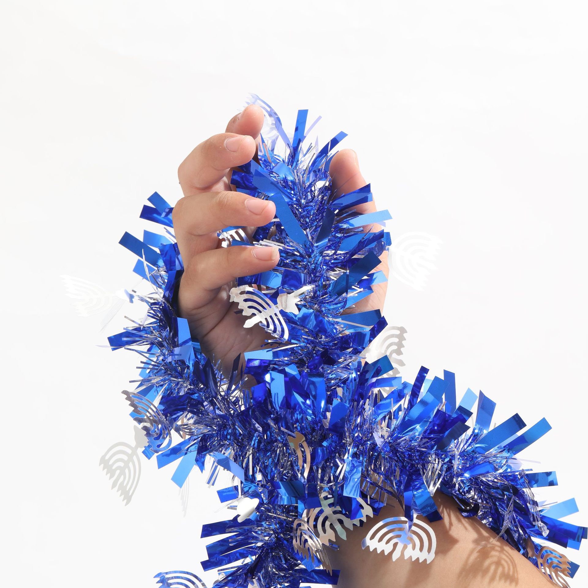 Wholesale of cross-border Hanukkah woolen ribbons, colored ribbons, decorative ribbons, wedding supplies, and kindergarten venue decoration details Picture