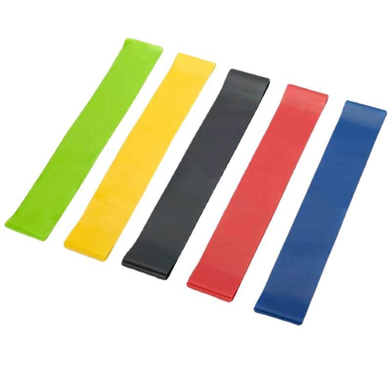 Cross-border silicone yoga resistance band, fitness resistance ring, training band, squat band for men and women, hip elastic ring Item Picture