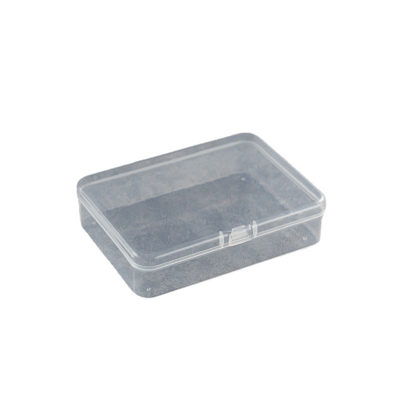 Long Square Box 11.5Pp Clamshell Transparent Storage Box Lipstick Nail Hair Accessories Postcard Plastic Wholesale Card Application Scenario