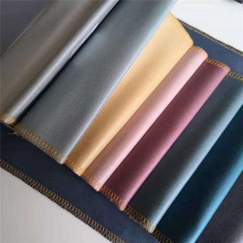 1.1mm thick technology fabric imitation leather fabric for home sofa breathable fabric, soft and hard wrapping background decoration leather fabric Specification image
