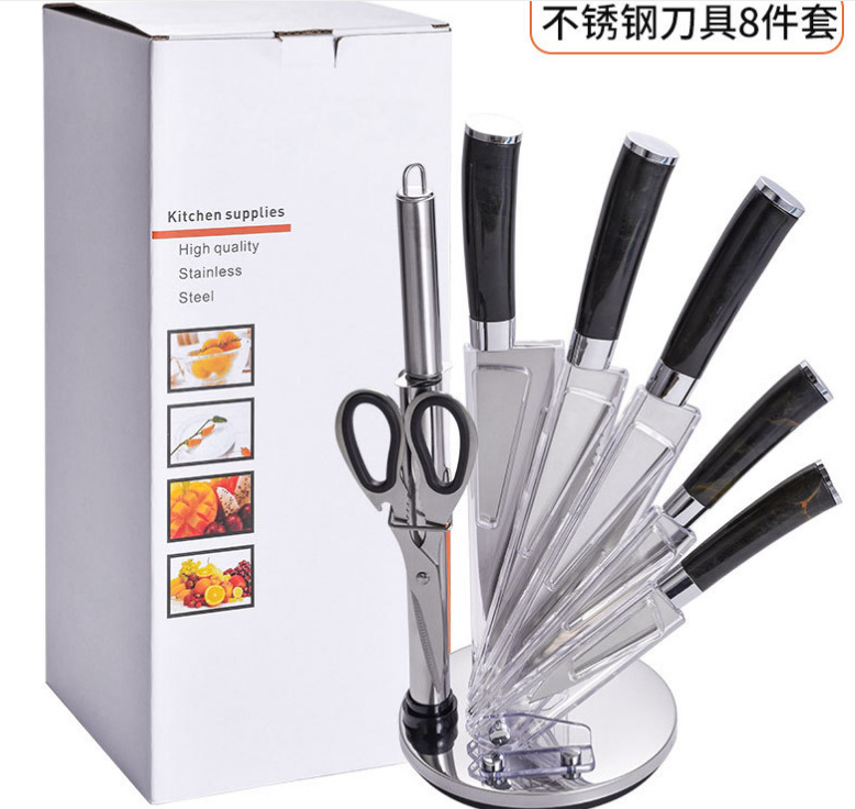 مجموعة سكاكين مطبخ من الفولاذ غير القابل للصدأ Item Picture