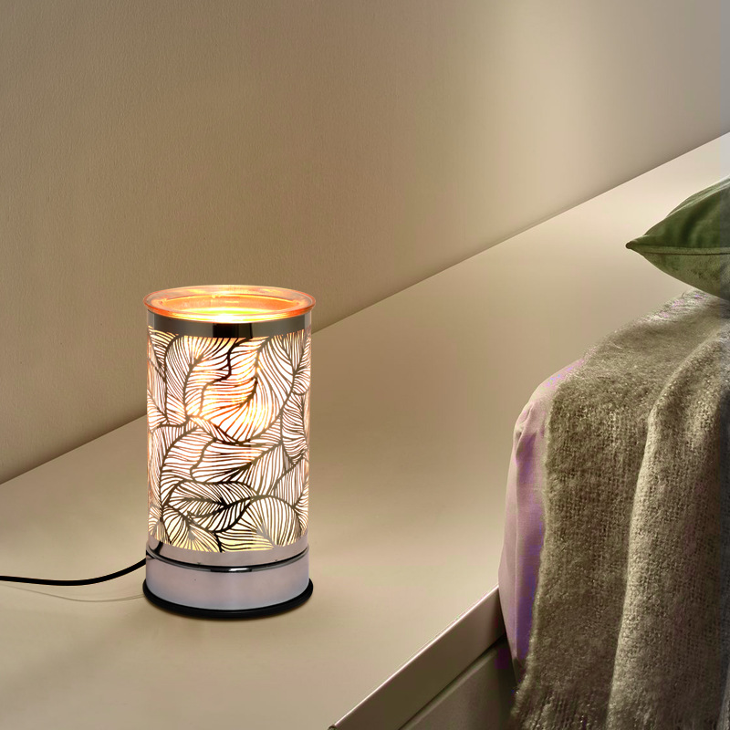 跨境新品树叶香薰灯/ 精油浪漫插电香炉家用/客厅卧室熏香礼品灯产品图