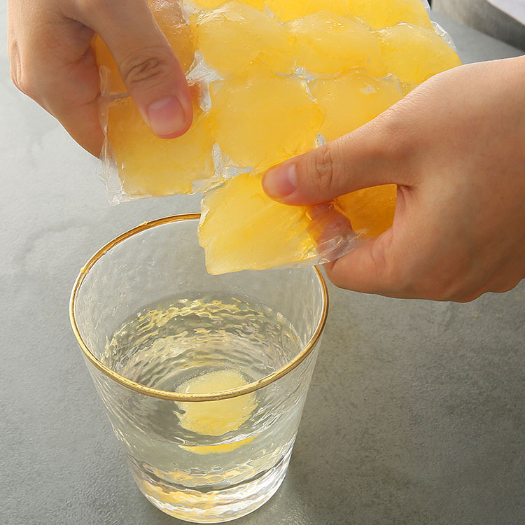 Water-Free Self-Sealing Ice Pack Ice Cream Mold Disposable Plastic Ice Lattice Bag Food Preservation And Refrigeration Self-Sealing Ice Pack Specification drawing