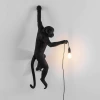 Cross-border Nordic monkey lamp clothing store lamp, retro industrial style animal resin Italian hemp rope chandelier Specification image