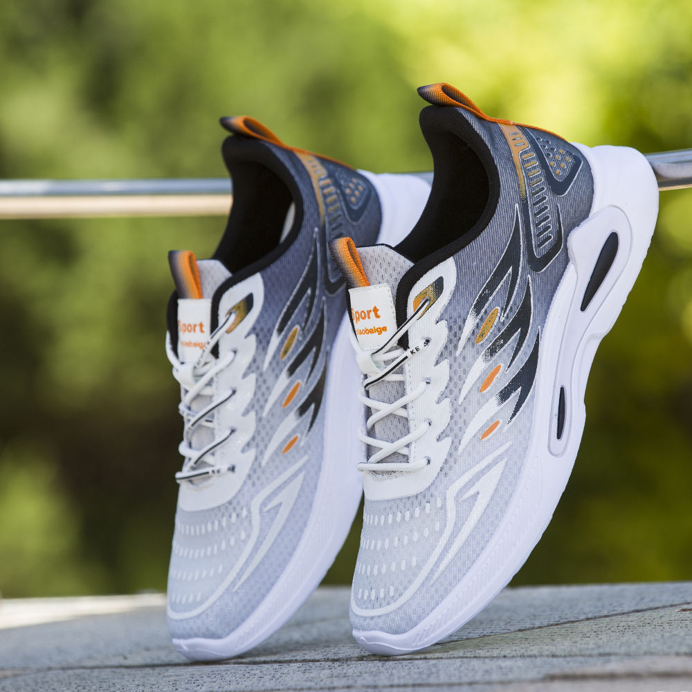 Men's Shoes 2024 New Fashion Trend Network Sports Casual Shoes Students Soft Sole Comfortable Running Shoes details Picture