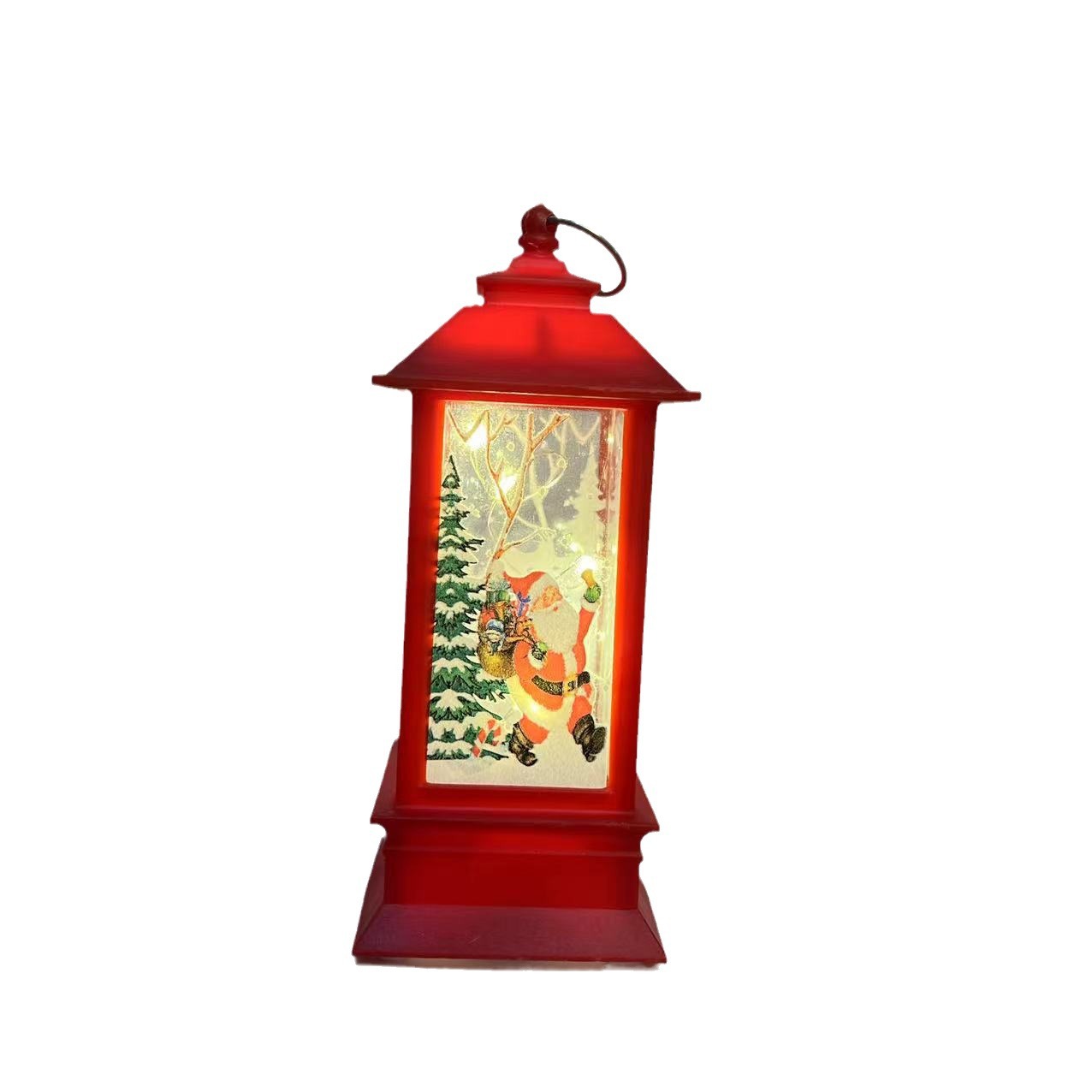 The New Explosive Christmas Wind Lamp Interior Small Wind Lamp Flame Lamp Candle Lamp Led Electronic Light Christmas Decoration Item Picture