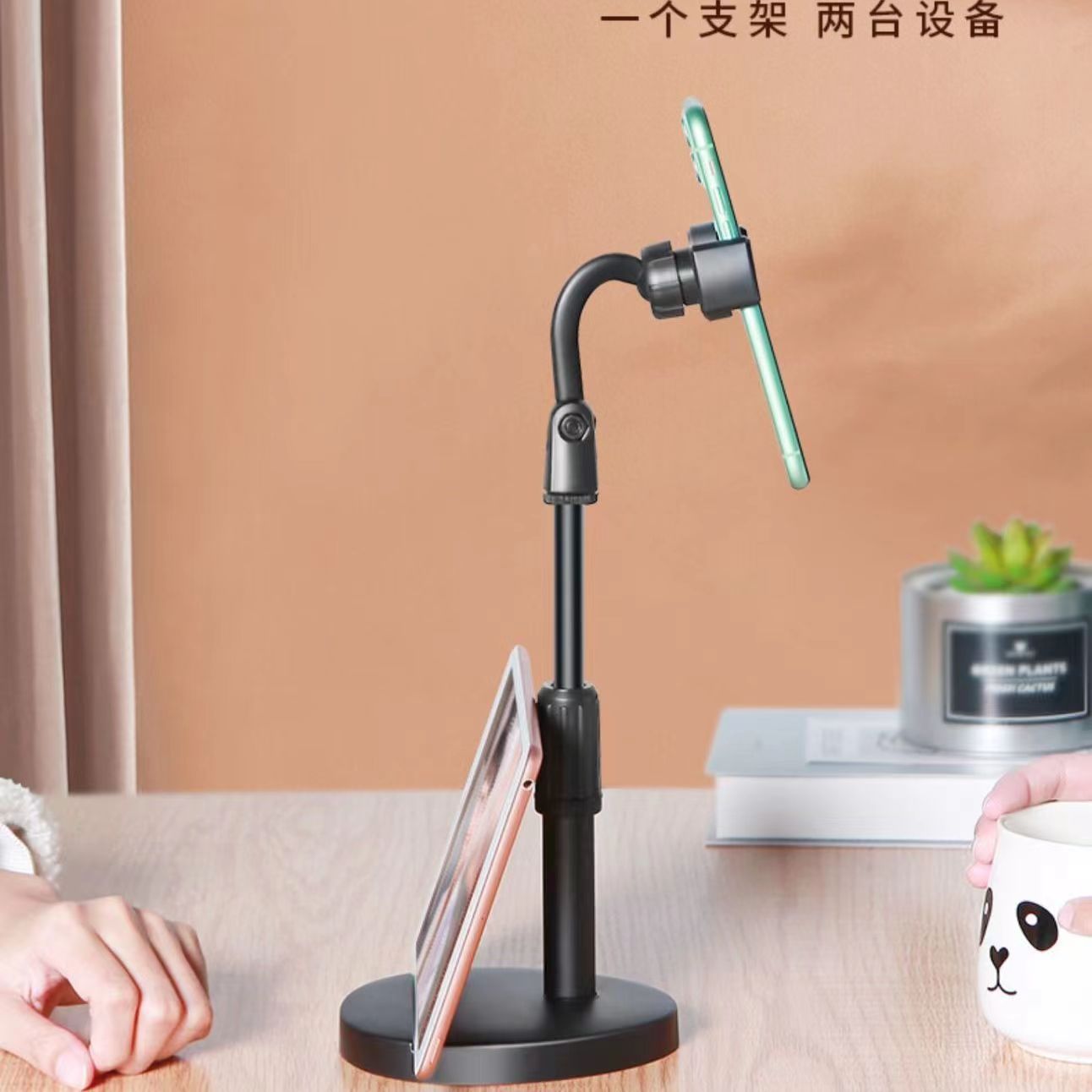 Mobile phone stand desktop home lift stand details Picture