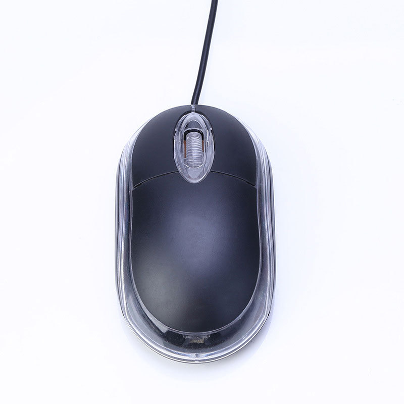 Cross-Border Usb Small Optical Cable Mouse Slider Suitable For Seven-Color Sony Mouse Mini Mouse Wholesale Item Picture