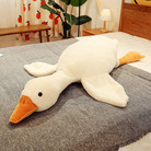 外贸大白鹅抱枕公仔女生睡觉夹腿枕头毛绒玩具天鹅靠垫儿童礼物