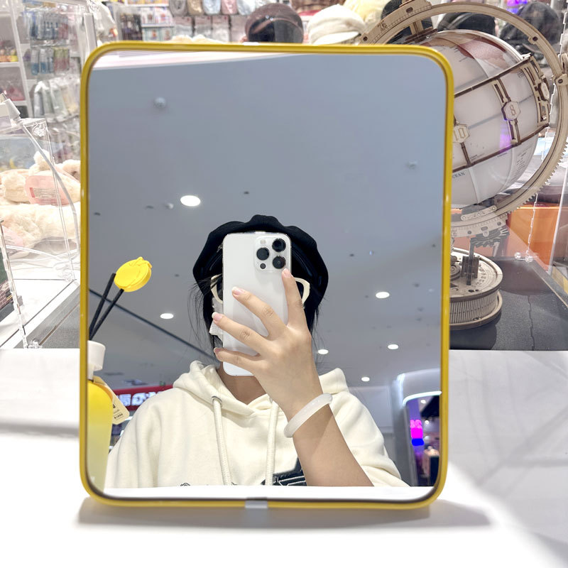 镜子/镜子化妆镜/化妆镜/镜子工艺品/小镜子学生可爱白底实物图