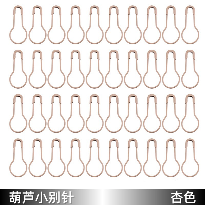 Cross-border metal gourd pin, gourd-shaped small pin, DIY colorful marker buckle, clothing sewing machine safety lock pic 10