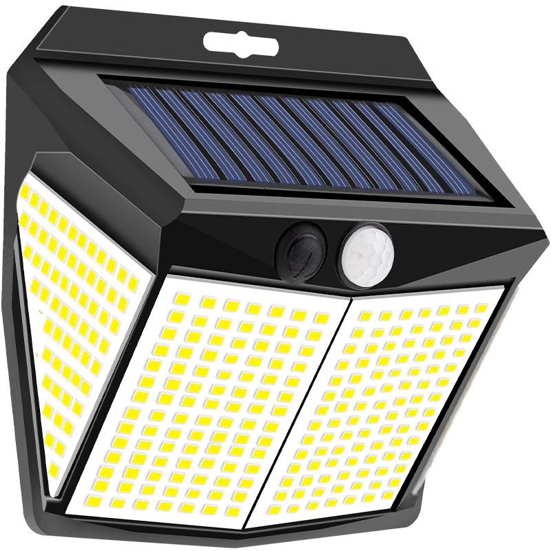 Solar lamps, outdoor lamps, sensor street lamps that light up when people arrive, household lighting, outdoor garden lamps, ultra-bright waterproof wall lamps Item Picture