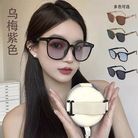 新款折叠墨镜太阳镜批发太阳镜高级感焦下二代折叠眼镜时尚太阳镜