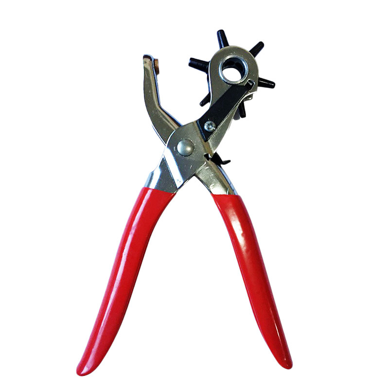 Belt punching machine, punching pliers, multi-functional ordinary carbon steel pliers A3, German-style belt punching pliers, one-piece consignment Application Scenario