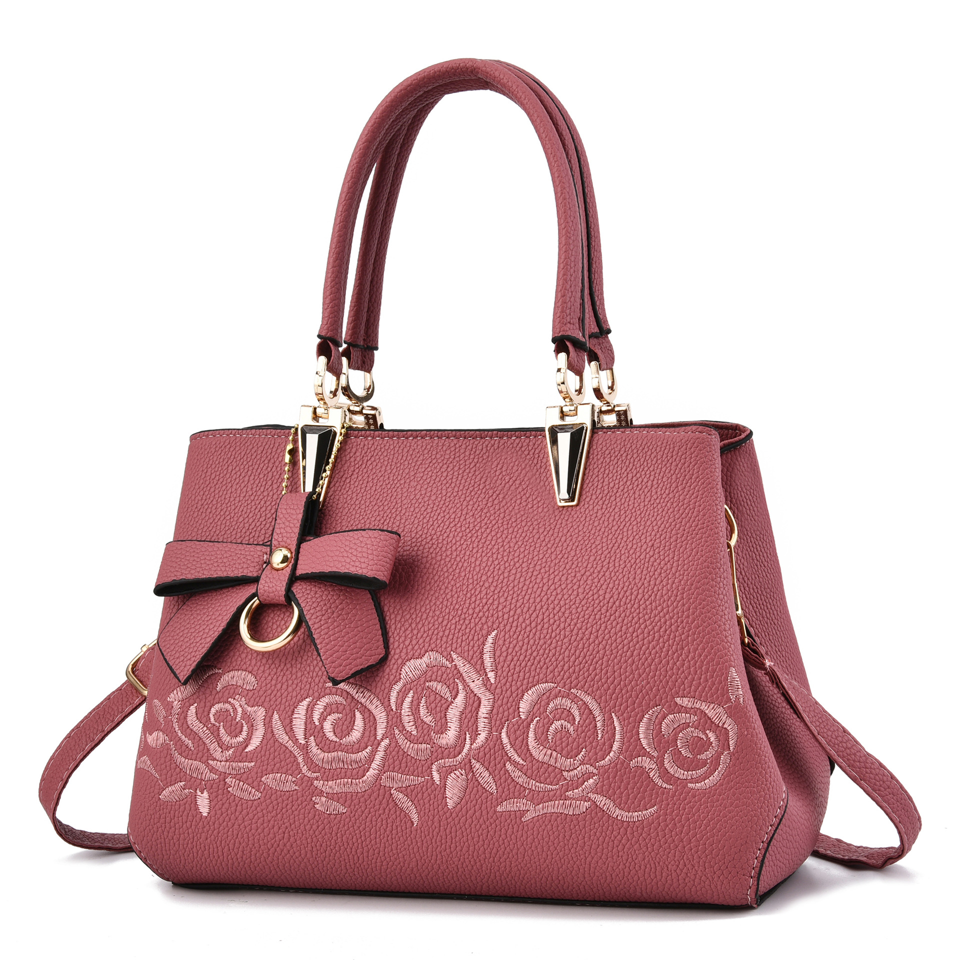حقائب نسائية عددها 2022 حقيبة جديدة من حقائب نسائية منقوشة باللبن Specification image