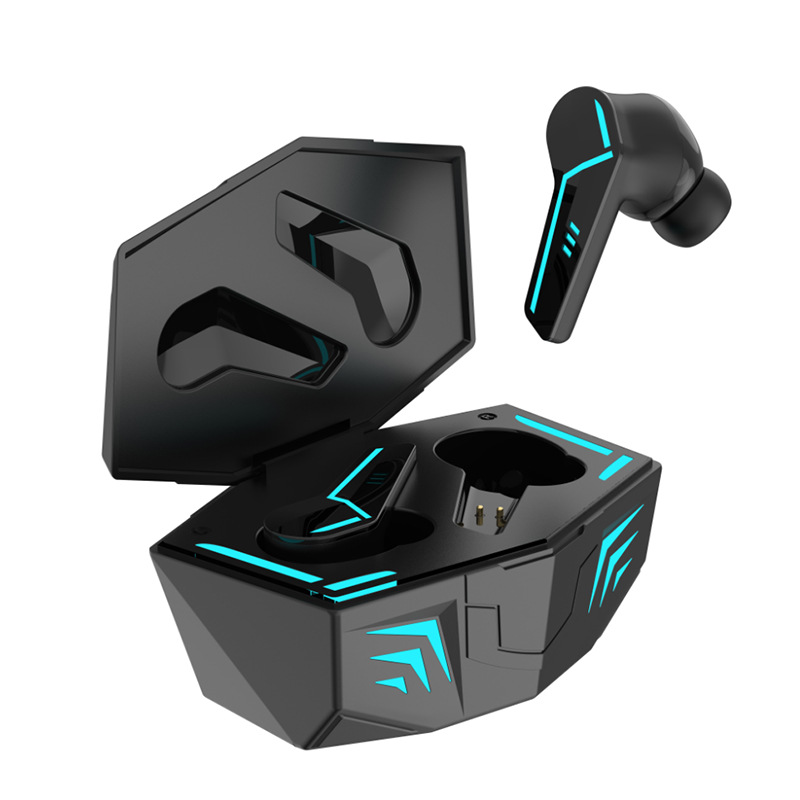 KINGSTAR gaming Bluetooth headphones, low-latency gaming headphones, RGB light-emitting TWS gaming headphones Item Picture