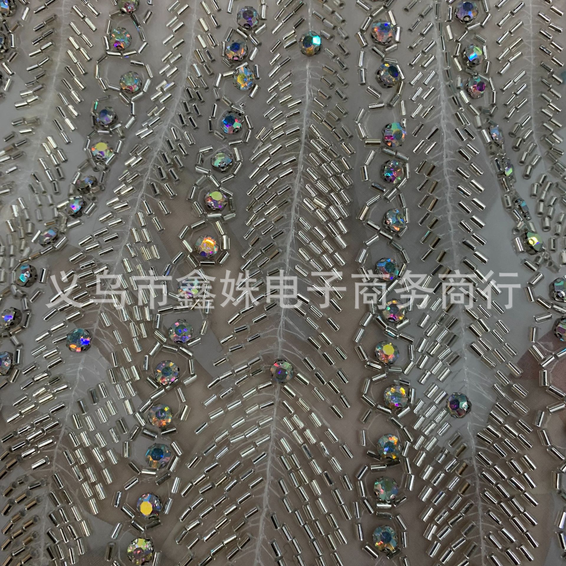 New heavy-duty beaded collar flower wedding dress and evening gown decoration clothing, door flap front collar accessories Item Picture